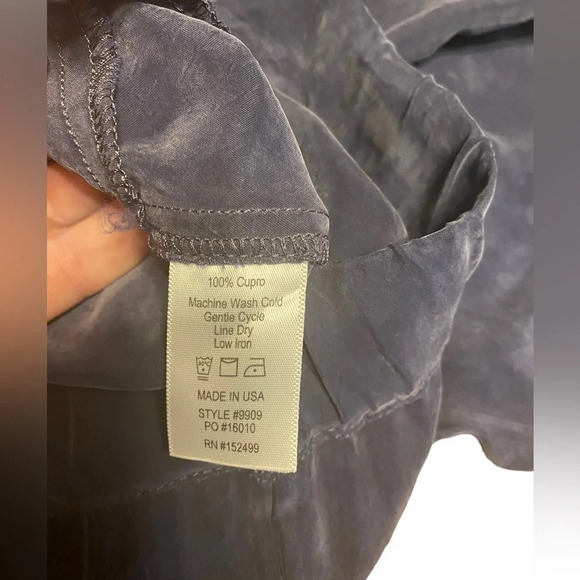 NWT Amour Vert Cupro Pull On Cropped Pants - Picture 7 of 9